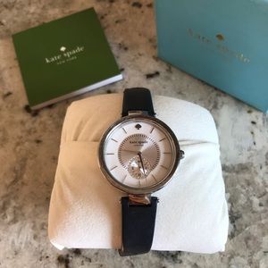 Navy Blue and Silver Kate Spade Watch